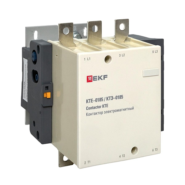 Контактор КТЭ-1 185А 1NO 400В AC EKF