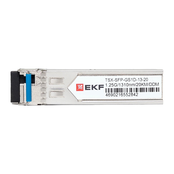 SFP модуль 1,25 Гбит одинарное одномодовое оптоволокно передача 1310нм дальность 20км TSX EKF