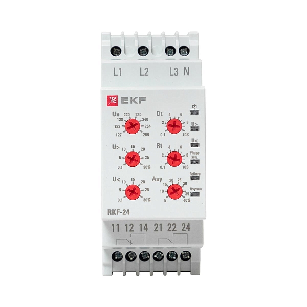 Реле контроля фаз RKF-24 EKF
