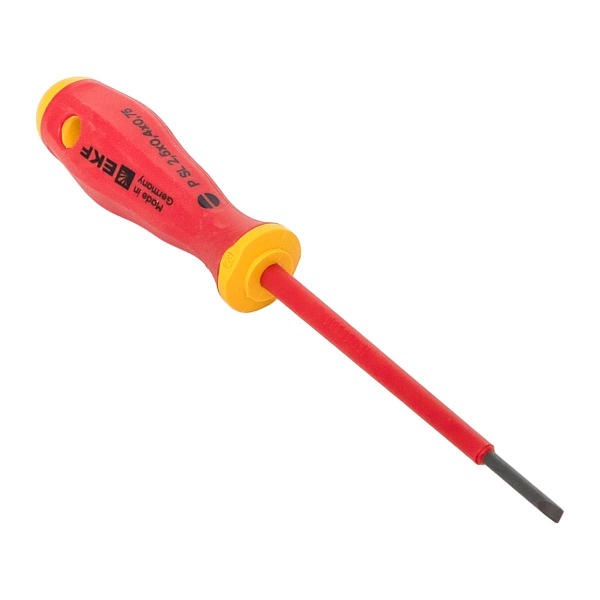 Отвертка Professional SL2.5x0.4 мм VDE 1000В EKF