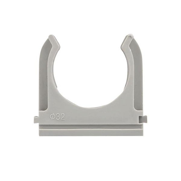 Крепеж-клипса d32 мм (50 шт) серая EKF-Plast