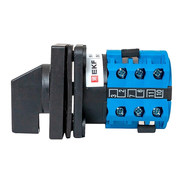 Переключатель кулачковый ПК-1-102 10А 2P «0-1-2-3» IP65 EKF