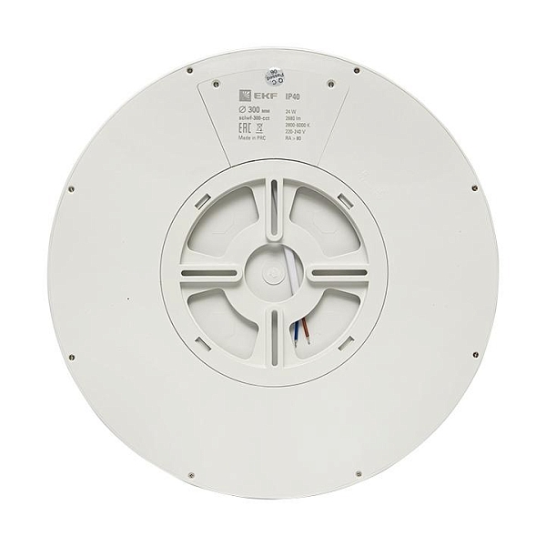 Умный потолочный светильник 300 мм 24 W EKF Connect