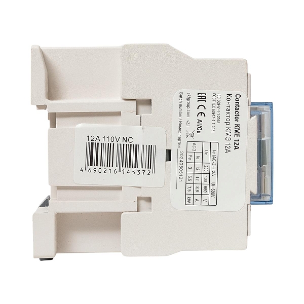 Контактор КМЭ-1 12А 1NC 110В AC EKF