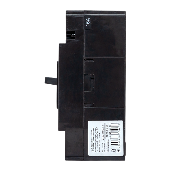 Выключатель автоматический в литом корпусе ProPact LS125 16А 3P 18кА EKF