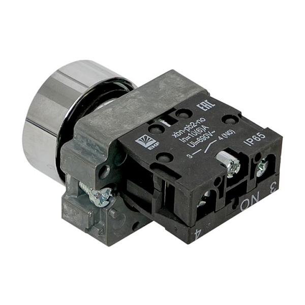 Кнопка BA21 черная NO IP65 EKF PROxima