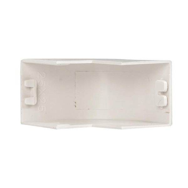 Угол внешний (25x25) (4 шт) белый EKF-Plast 