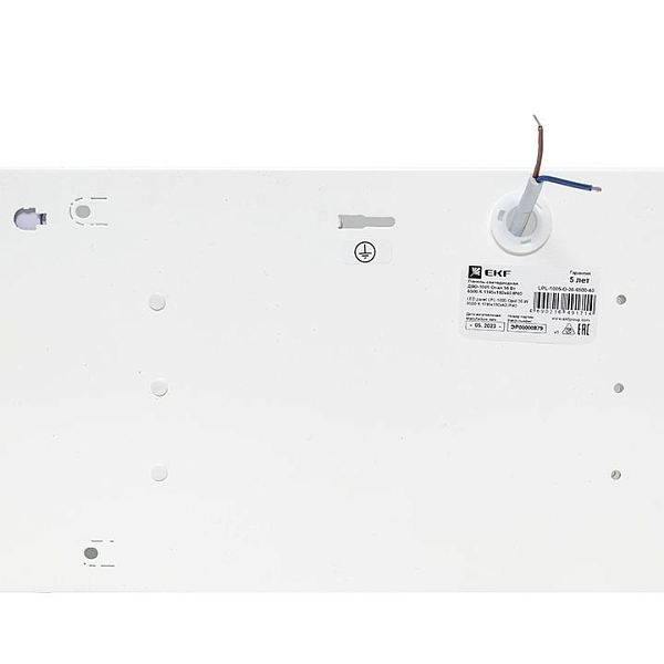Панель светодиодная ДВО-1005 Опал 36Вт 6500К 1195x180x40 IP40 EKF