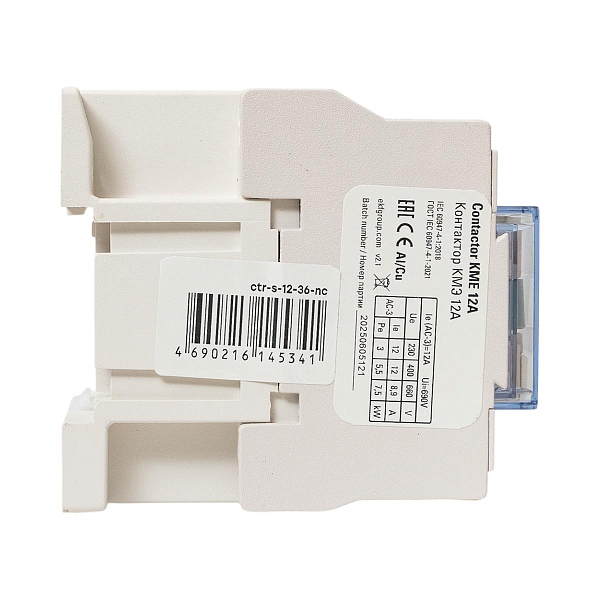 Контактор КМЭ-1 12А 1NC 36В AC EKF