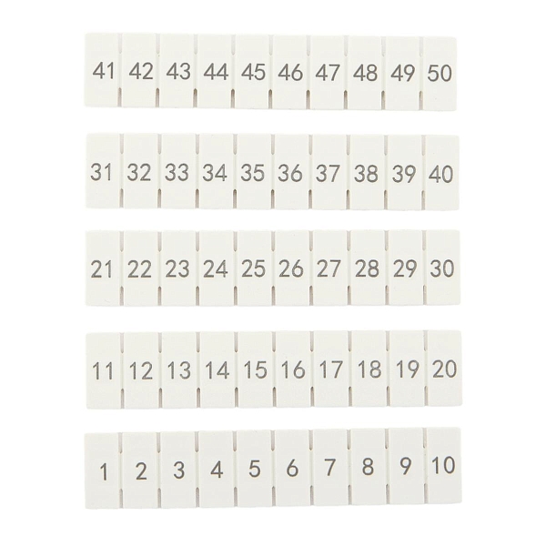 Маркировка для клемм 2.5 UT 1-50 (100 шт)