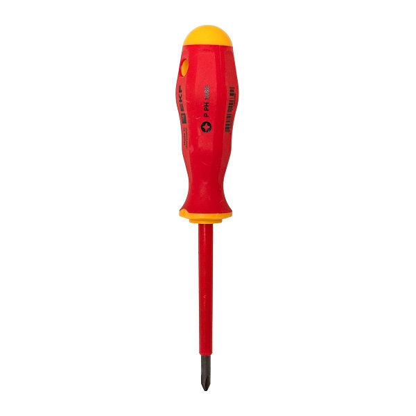 Отвертка Professional PH1x80 мм VDE 1000В EKF