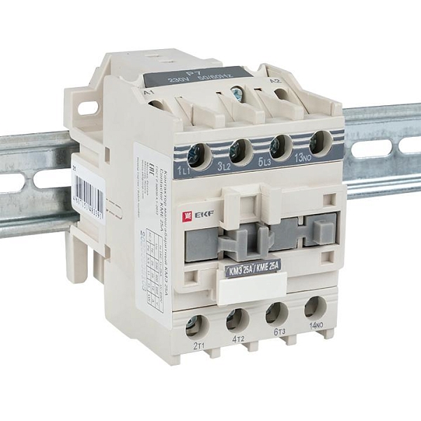 Контактор КМЭ-2 25А 1NO 400В AC EKF