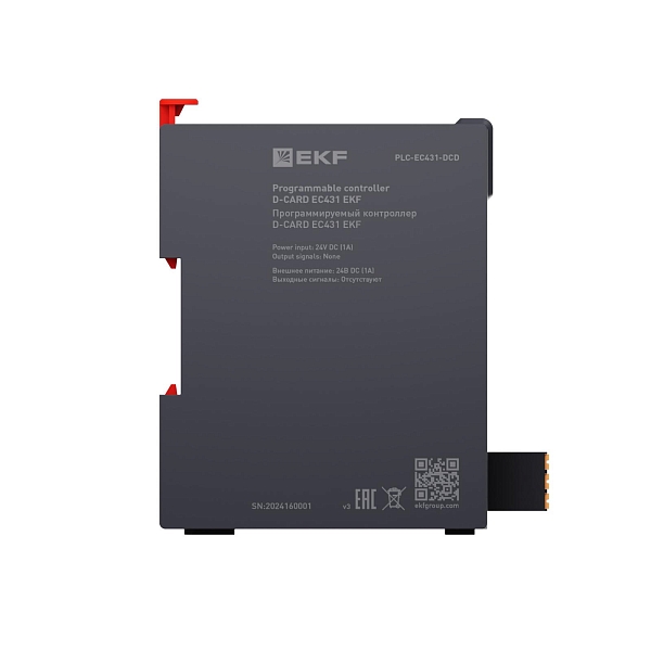 Программируемый логический контроллер (ПЛК) EC451 D-CARD EKF