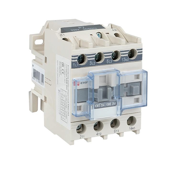 Контактор КМЭ-2 25А 1NO 24В AC EKF