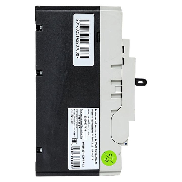 Выключатель автоматический в литом корпусе AV-POWER-2/3 160А 80кА TR EKF