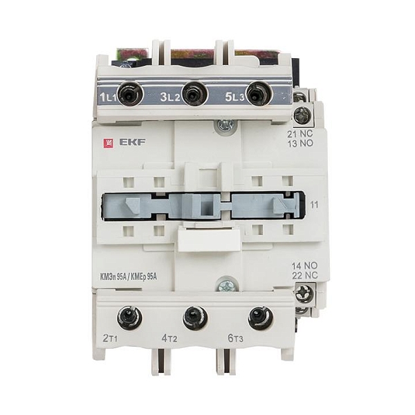 Контактор КМЭп-6 95А 1NO+1NC 24В DC EKF