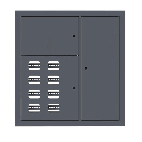 Щит этажный 8 кв. RAL7016 (1000x950x150) EKF PROxima