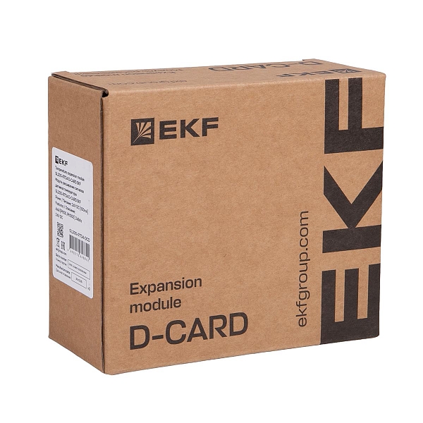 Модуль расширения сигналов датчиков температуры GL200-RTD4 D-CARD EKF