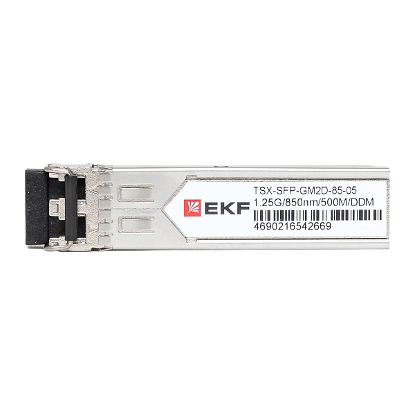 SFP модуль 1,25 Гбит двойное многомодовое оптоволокно 850нм дальность 500м TSX EKF