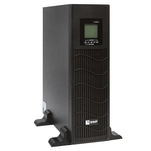 Источник Бесперебойного Питания Линейно-интерактивный E-Power PSW 600 3000 ВА / 2400 Вт , для монтажа в стойку, c АКБ 4x12В_9 Ач LCD, 6xC13,USB,RJ45