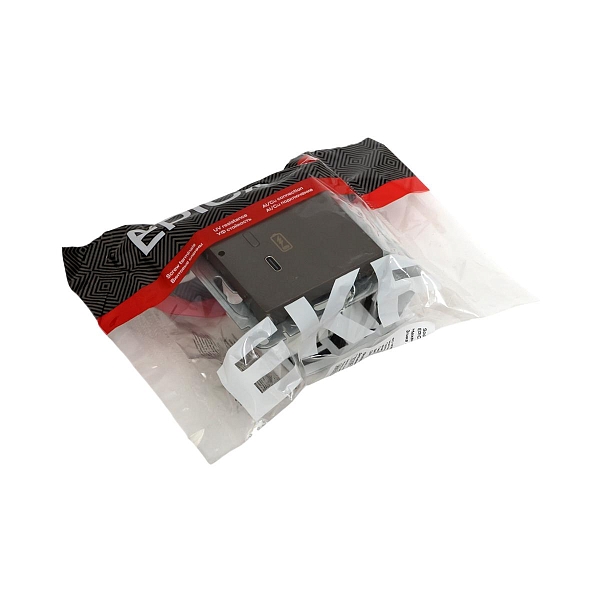 Механизм розетки USB-С, быстрая, мокко Эпика EKF
