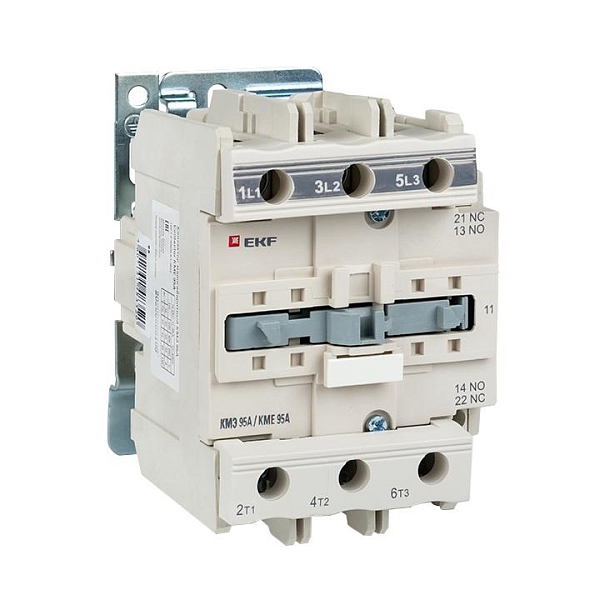 Контактор КМЭ-3 95А 1NO+1NC 400В AC EKF