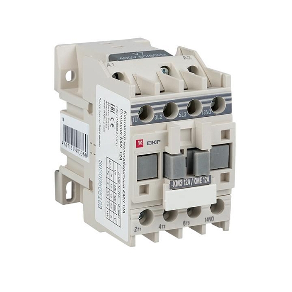 Контактор КМЭ-1 12А 1NO 110В AC EKF