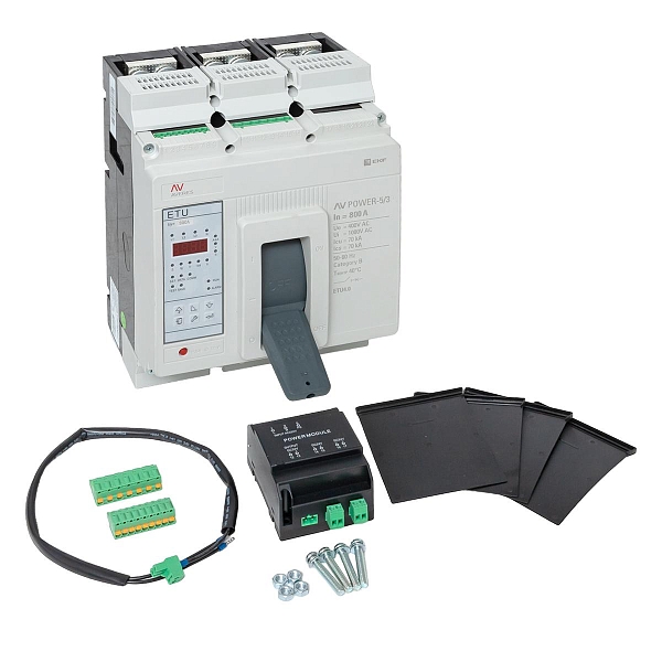 Выключатель автоматический в литом корпусе AV-POWER-5/3 800А 70кА ETU4.0 EKF