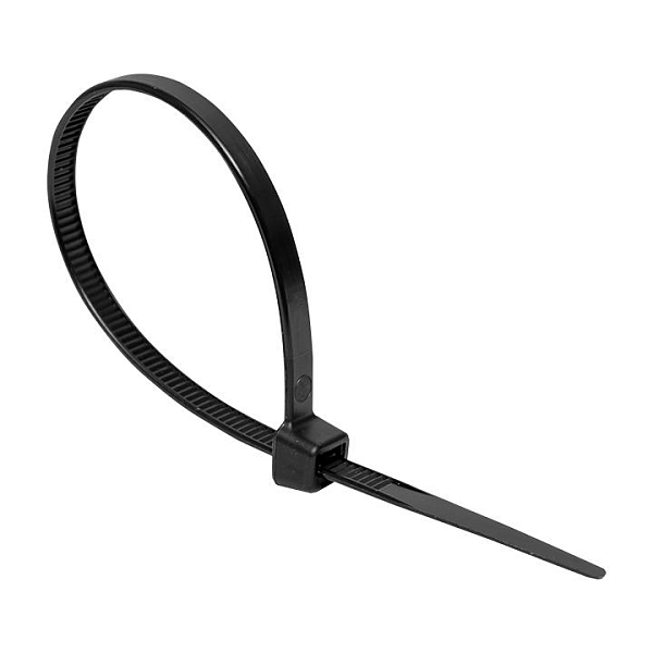 Хомут P6.6 стандартный (ч), 2.5x160 (100шт) FlexLock EKF