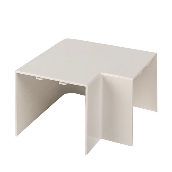 Поворот 90 гр. (60x60) (4 шт) белый EKF-Plast 