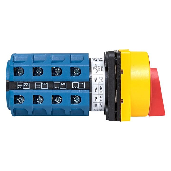 Переключатель кулачковый ПК-1-24 25А 4P "1-0-2" с блокировкой IP65 EKF PROxima
