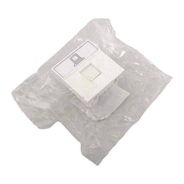Розетка RJ45 кат. 5e, 2 модуля EKF