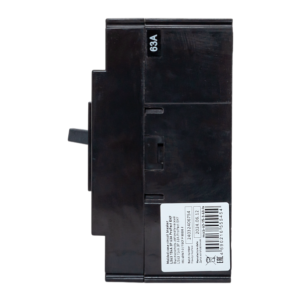 Выключатель автоматический в литом корпусе ProPact LS63 63А 3P 15кА EKF