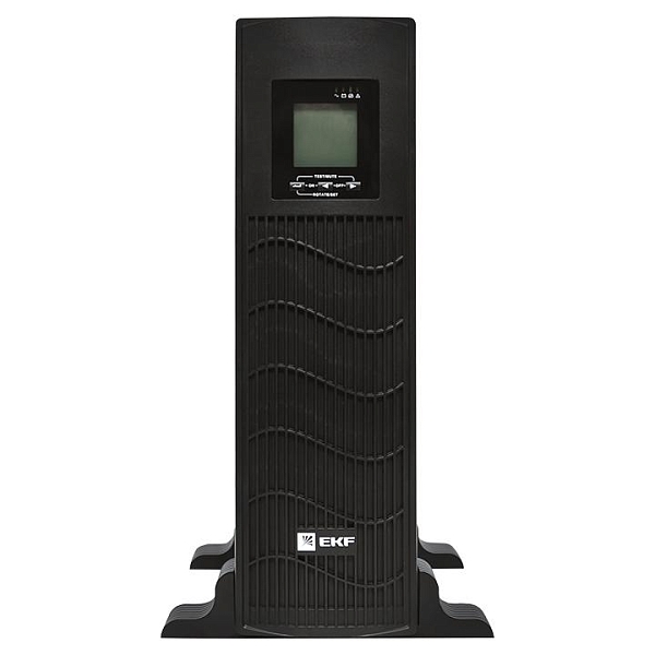 Источник Бесперебойного Питания Линейно-интерактивный E-Power PSW 600 3000 ВА / 2400 Вт , для монтажа в стойку, c АКБ 4x12В_9 Ач LCD, 6xC13,USB,RJ45