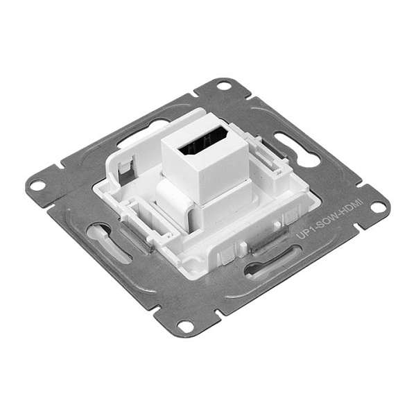 Механизм розетки HDMI, белый Эпика EKF