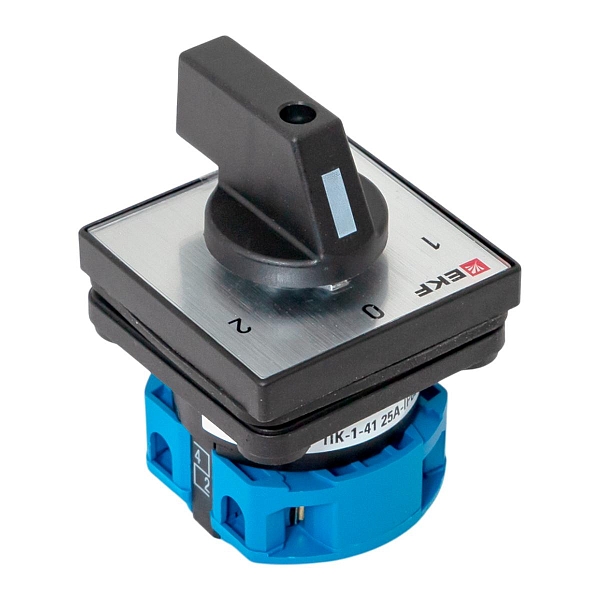 Переключатель кулачковый ПК-1-41 25А 1P «1-0-2» IP65 EKF