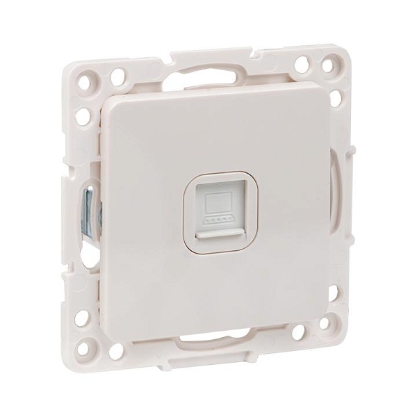 Стокгольм Механизм Розетки RJ-45 1-местной белый EKF
