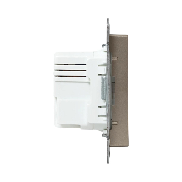 Механизм розетки USB-C - 2шт, шампань Эпика EKF
