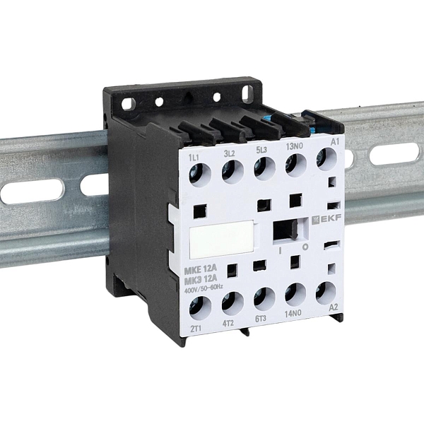 Контактор МКЭ-1 12А 1NO 230В AC EKF