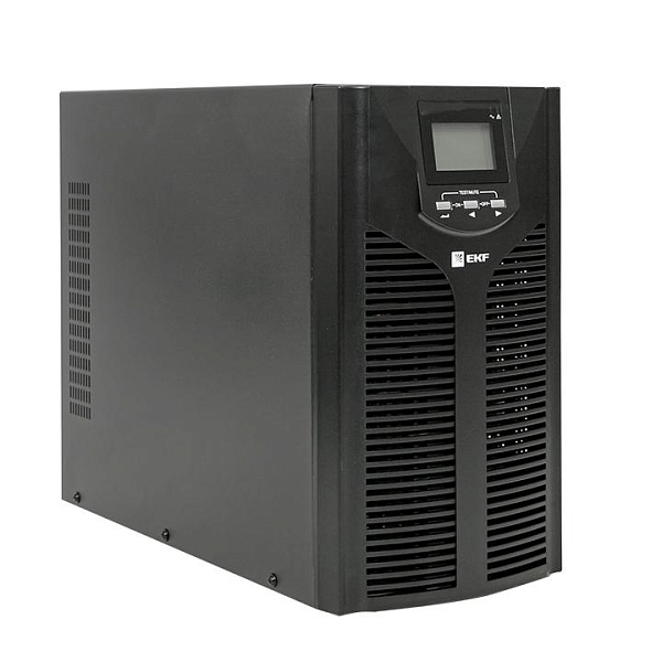 Источник Бесперебойного Питания двойного преобразования E-Power SW900Pro-TB 3000 ВА напольный, c АКБ 8x12В_7 Ач