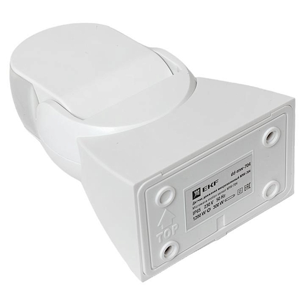 Микроволновый датчик движения бел. 1200Вт 180гр. до 15м IP65 MW-704 EKF PROxima