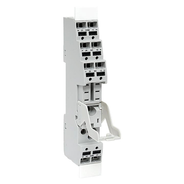 Разъем для реле РM5 22/2 Push-in AVERES EKF