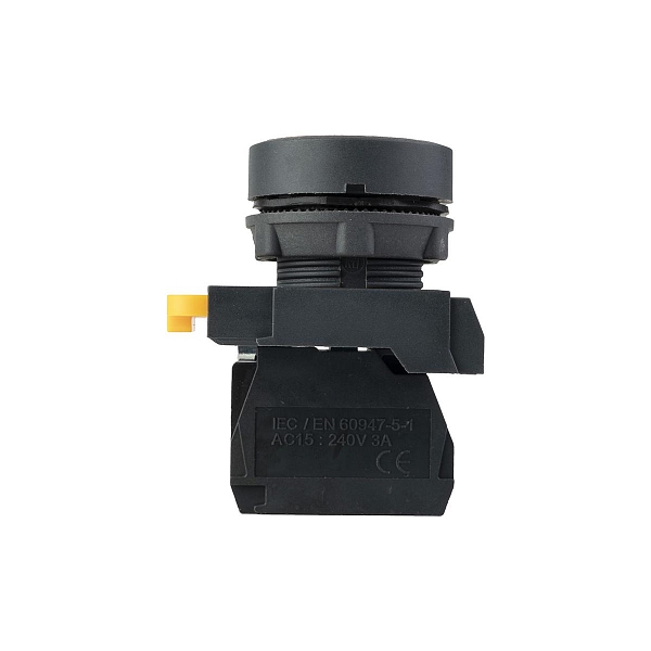 Кнопка SB-21 плоская без фиксации 1NO красная IP65 EKF
