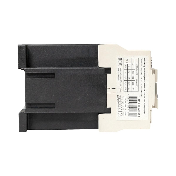 Контактор КМЭп-1 12А 1NC 220В DC EKF