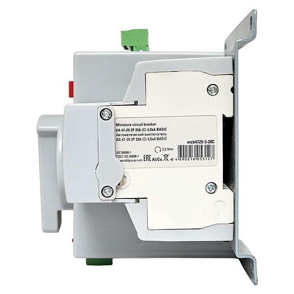 Устройство АВР МCB 20А (C) 3Р 400В EKF PROxima