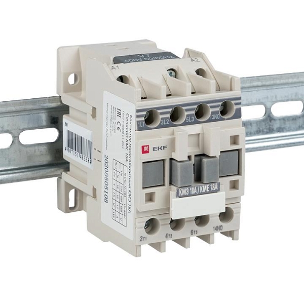 Контактор КМЭ-1 18А 1NO 36В AC EKF