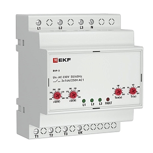 Реле выбора фаз RVF-3 EKF
