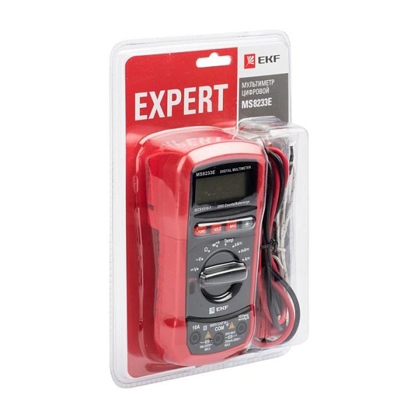 Мультиметр цифровой MS8233E EKF Expert