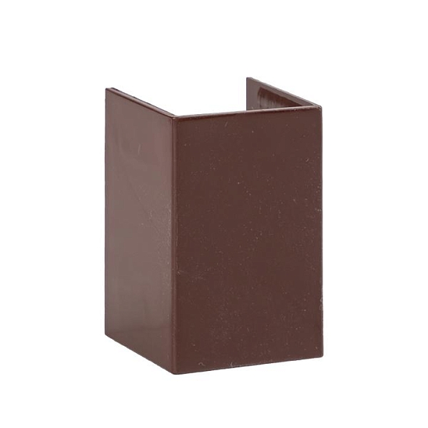 Соединитель (25x25) (4 шт) темное дерево EKF-Plast 