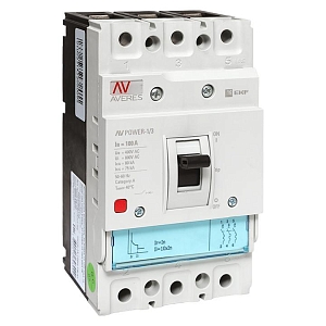 Выключатель автоматический в литом корпусе AV-POWER-1/3 100А 80кА TR EKF